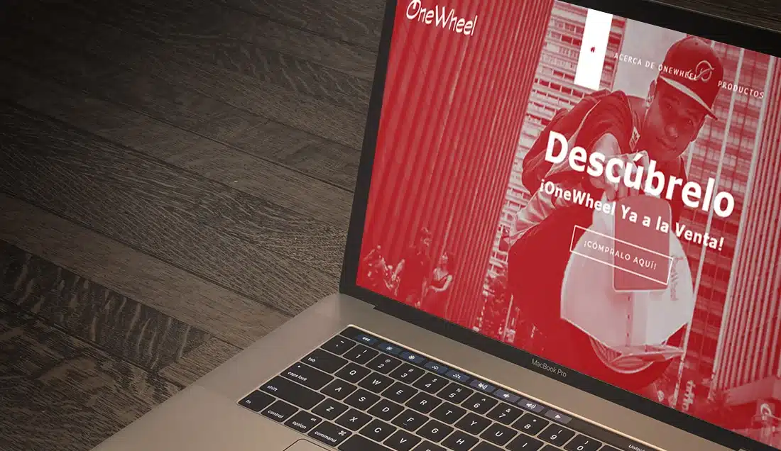 Aplicaciones web One Wheel