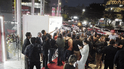 Producción de eventos en vivo (GIF)